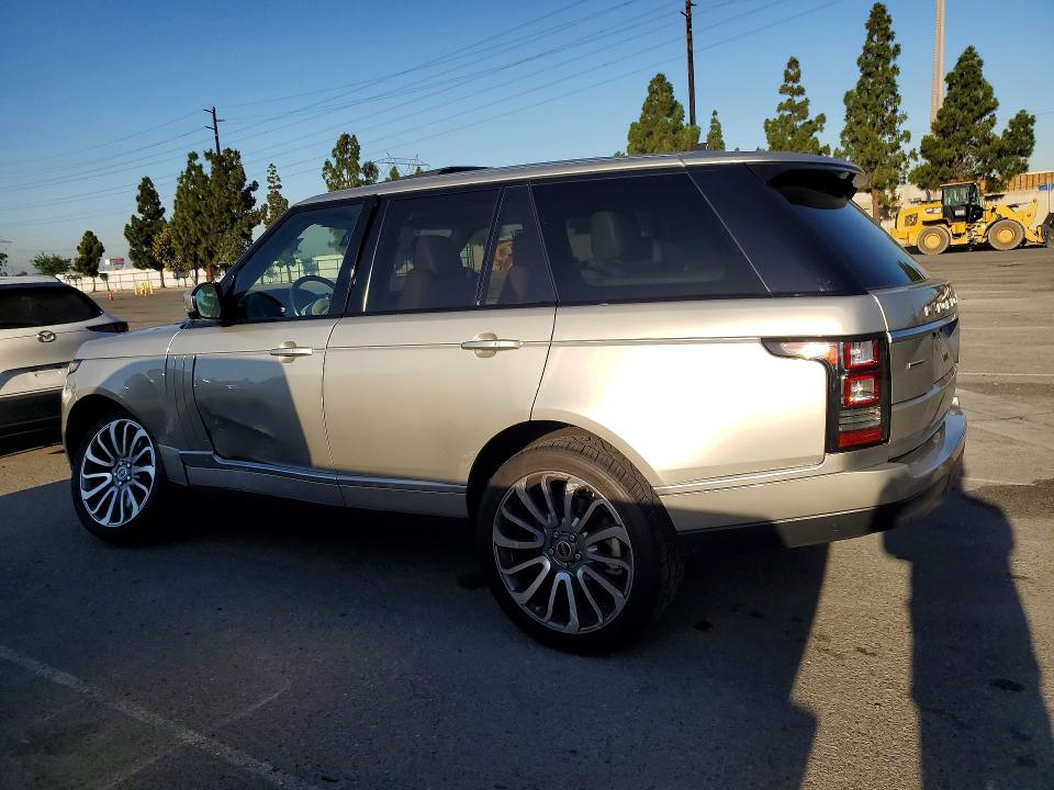 Photo 2 from auction – 2016 LAND ROVER RANGE ROVER with VIN SALGS2EFXGA294604