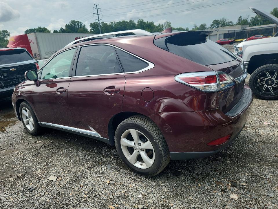Photo 2 from auction – 2014 LEXUS RX 350 with VIN 2T2BK1BAXEC238476