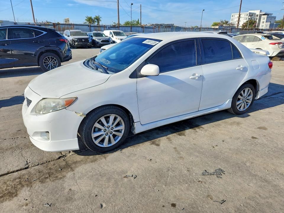 TOYOTA COROLLA 2010 with VIN 2T1BU4EE1AC413187 - Photo from auction