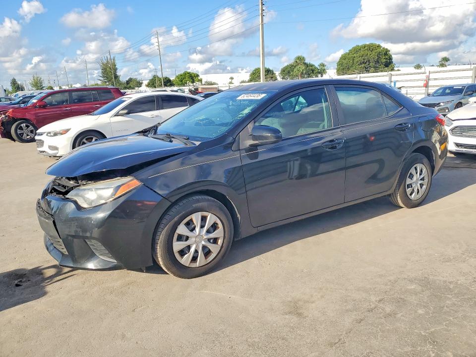 TOYOTA COROLLA 2016 with VIN 5YFBURHE6GP448812 - Photo from auction