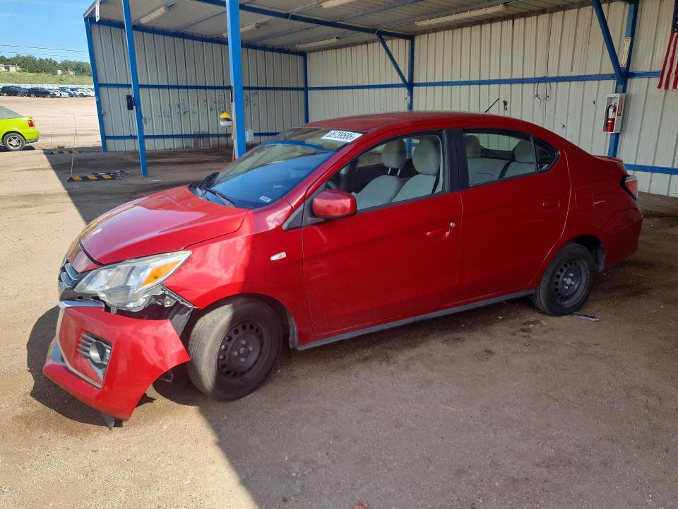 MITSUBISHI MIRAGE 2021 with VIN ML32FUFJ6MHF01115 - Photo from auction
