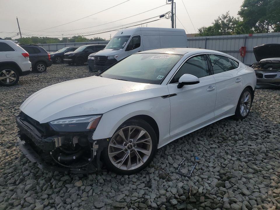 AUDI A5 2023 with VIN WAUABCF54PA064398 - Photo from auction