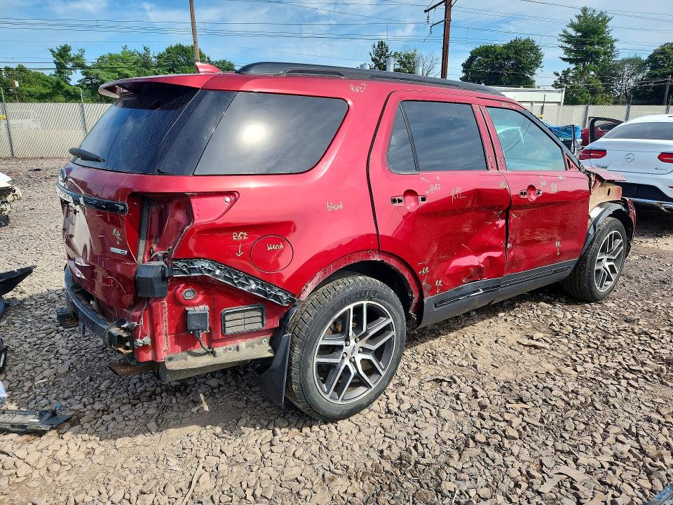 Photo 3 from auction – 2016 FORD EXPLORER with VIN 1FM5K8GT4GGD22846