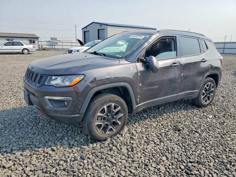 JEEP COMPASS 2021 with VIN 3C4NJDDB0MT564570 - Photo from auction