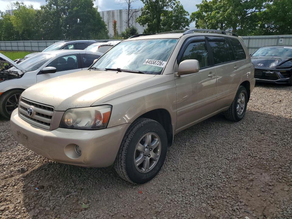 TOYOTA HIGHLANDER 2006 with VIN JTEEP21A860186198 - Photo from auction