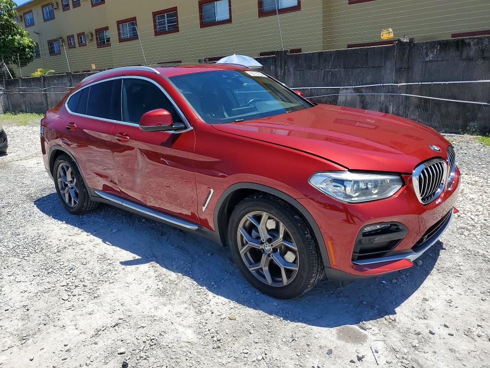 Photo 4 from auction – 2021 BMW X4 with VIN 5UX2V1C01M9E14290