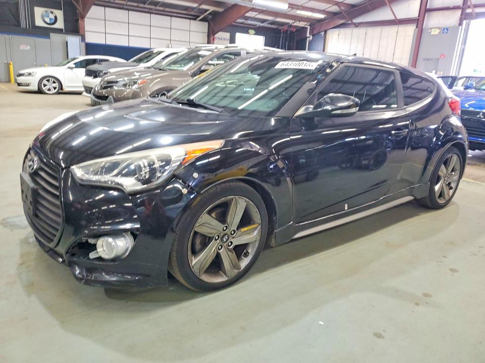 HYUNDAI VELOSTER 2013 with VIN KMHTC6AE2DU166970 - Photo from auction
