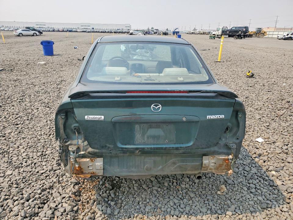 Photo 6 from auction – 2000 MAZDA PROTEGE with VIN JM1BJ2225Y0289890