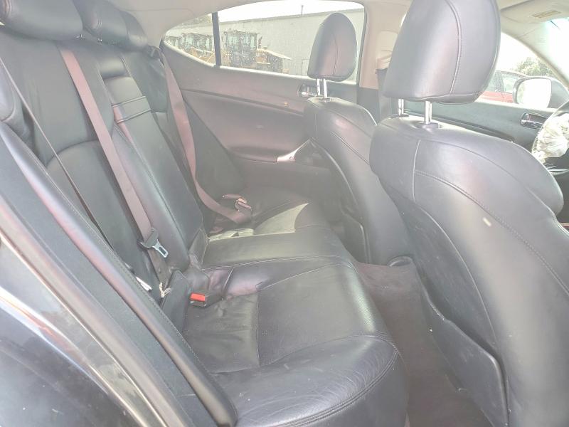 Photo 10 from auction – 2007 LEXUS IS with VIN JTHBE262272009536