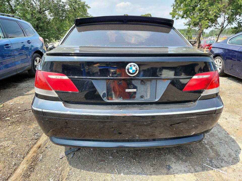 Photo 6 from auction – 2003 BMW 745 with VIN WBAGN63453DS43895