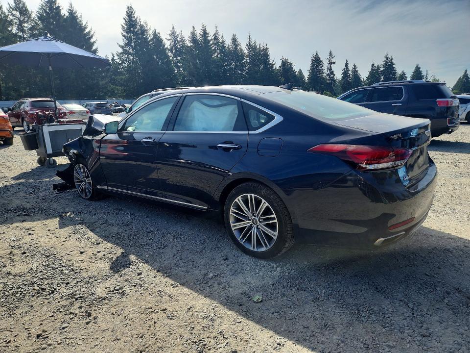 Photo 2 from auction – 2018 GENESIS G80 with VIN KMHGN4JE4JU284143
