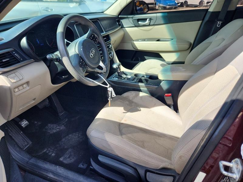 Photo 7 from auction – 2018 KIA OPTIMA with VIN 5XXGT4L37JG208945