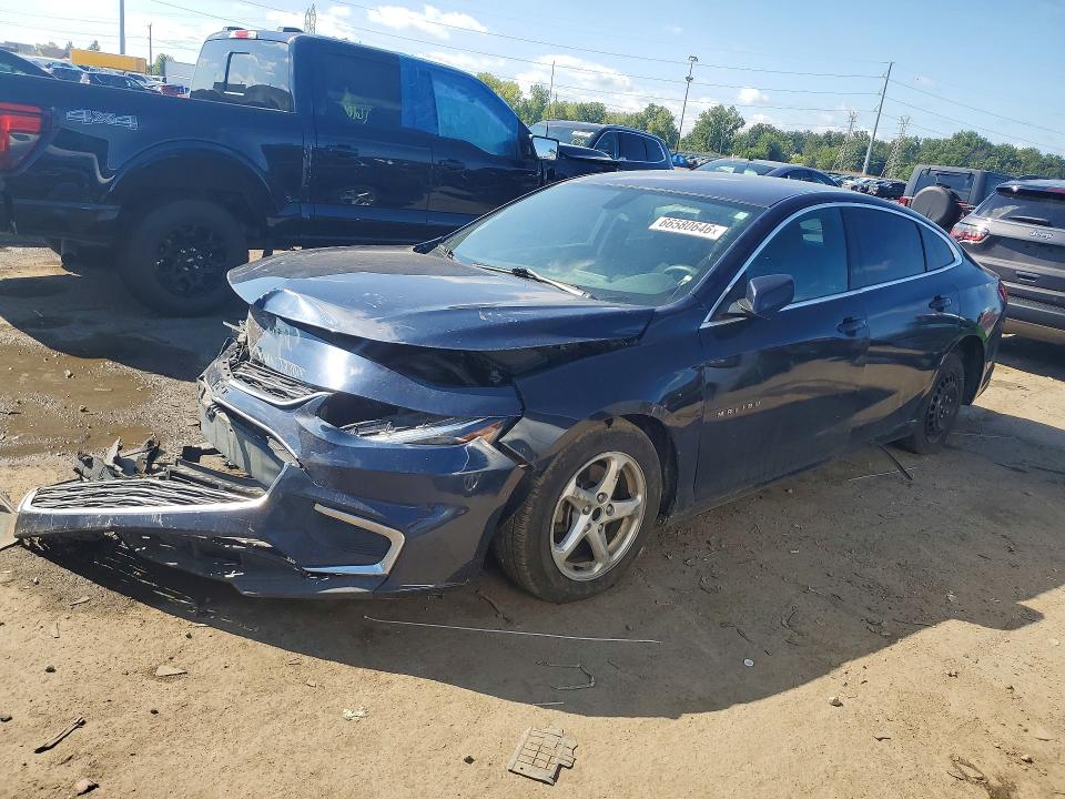 CHEVROLET MALIBU 2018 with VIN 1G1ZB5ST7JF169039 - Photo from auction