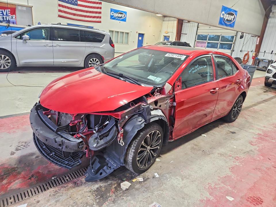 TOYOTA COROLLA 2016 with VIN 2T1BURHE0GC489470 - Photo from auction