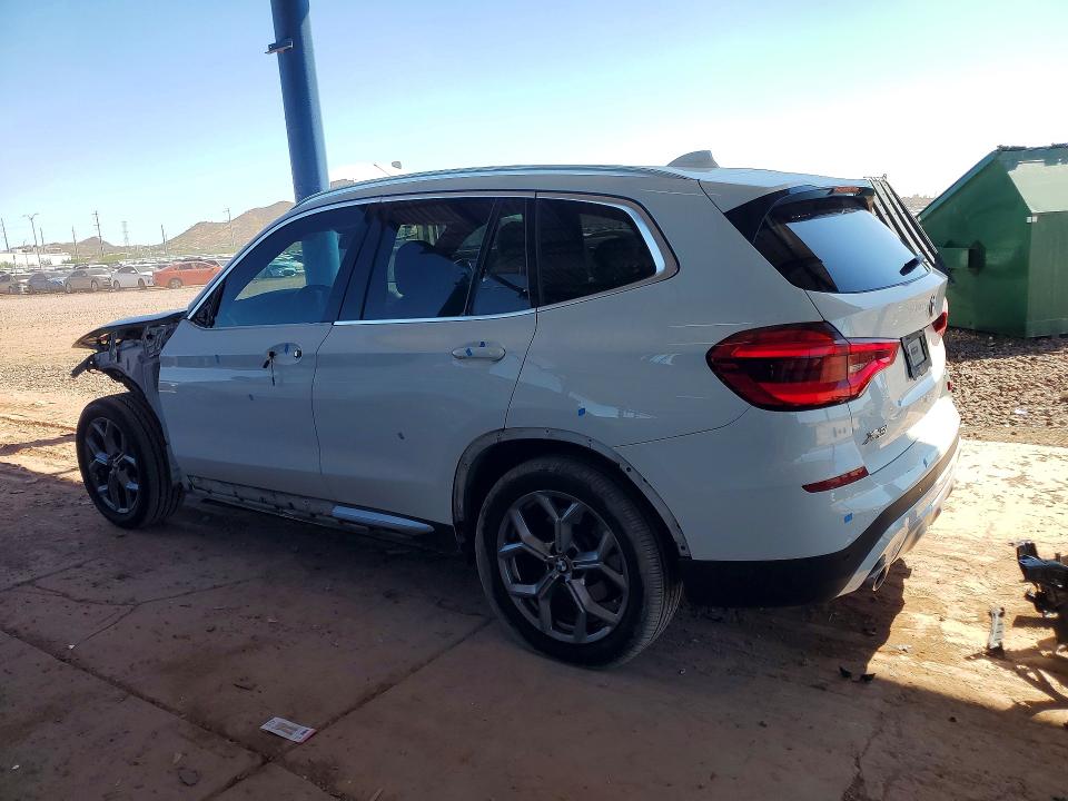Photo 2 from auction – 2021 BMW X3 with VIN 5UXTY3C03M9D90470
