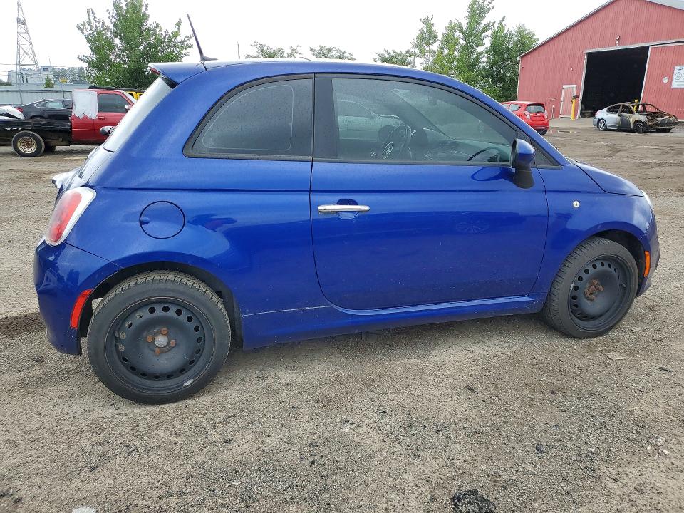 Photo 3 from auction – 2012 FIAT 500 with VIN 3C3CFFBR6CT200872
