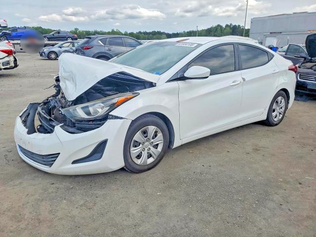 HYUNDAI ELANTRA 2016 with VIN 5NPDH4AE6GH671617 - Photo from auction
