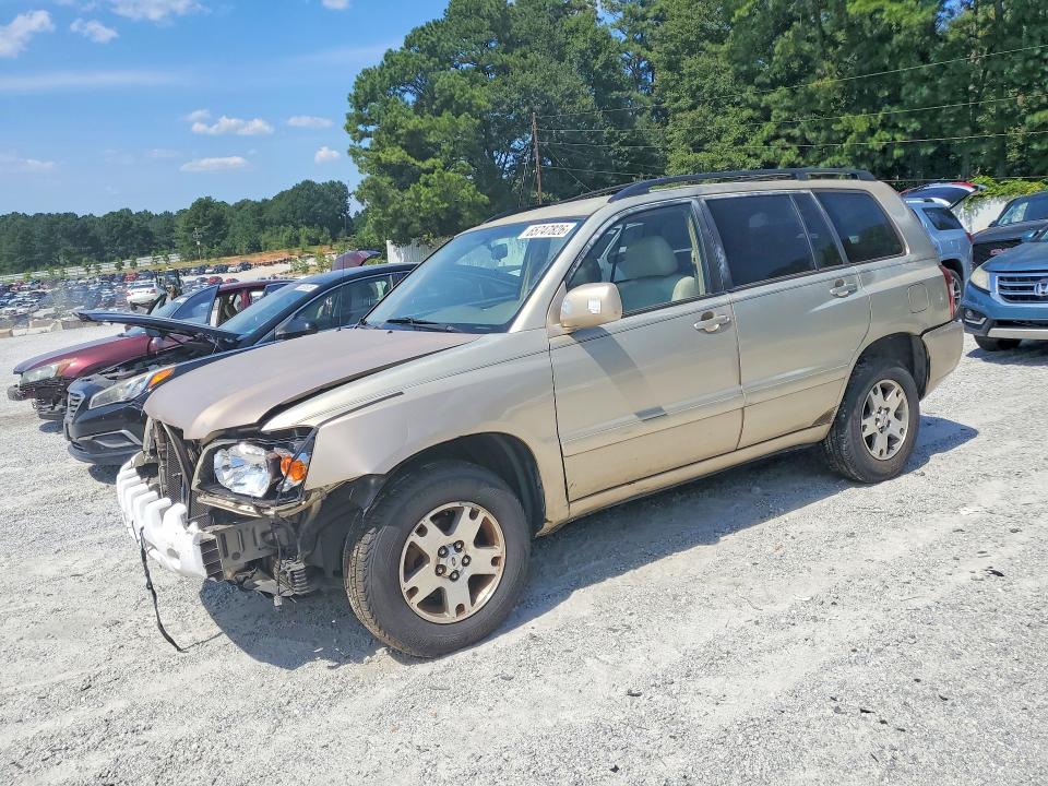 TOYOTA HIGHLANDER 2006 with VIN JTEGD21A760155283 - Photo from auction