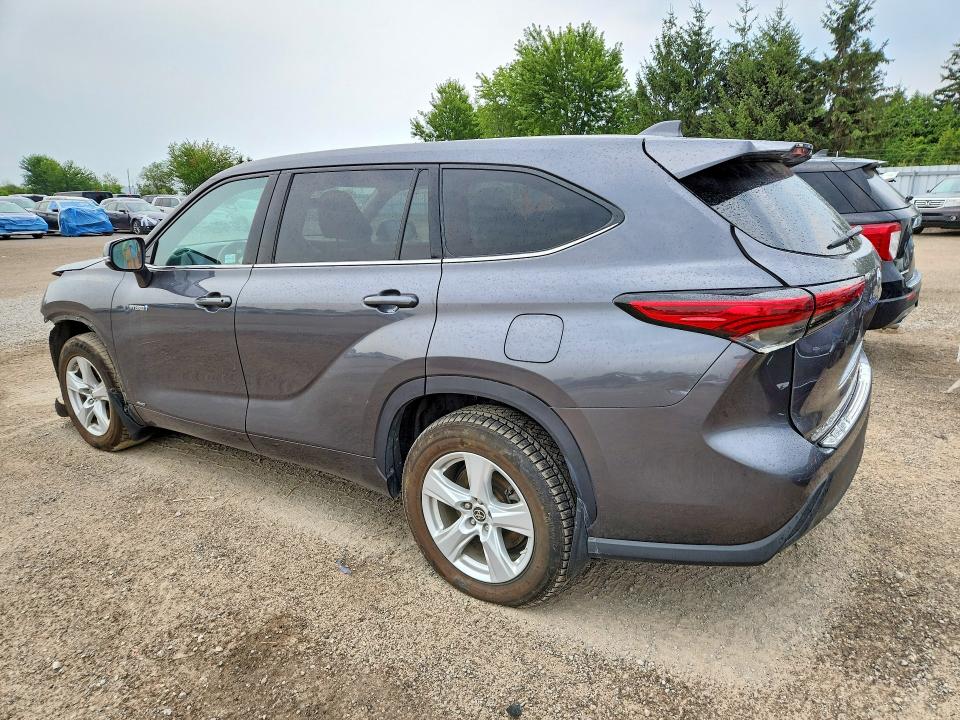 Photo 2 from auction – 2020 TOYOTA HIGHLANDER with VIN 5TDBBRCH7LS506757