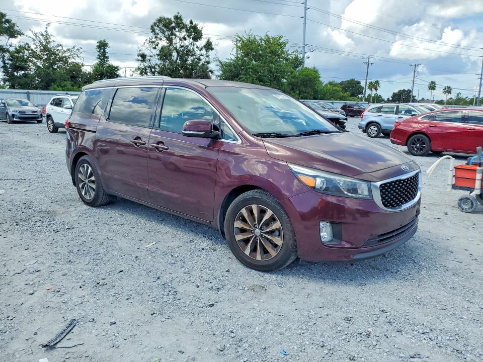Photo 4 from auction – 2016 KIA SEDONA with VIN KNDMC5C16G6130267