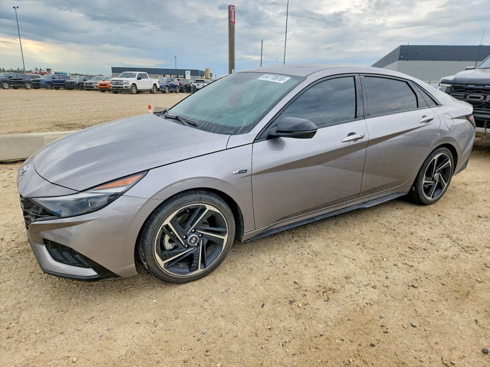Снимка 1 от търг – 2023 HYUNDAI ELANTRA с VIN KMHLR4AF8PU434470