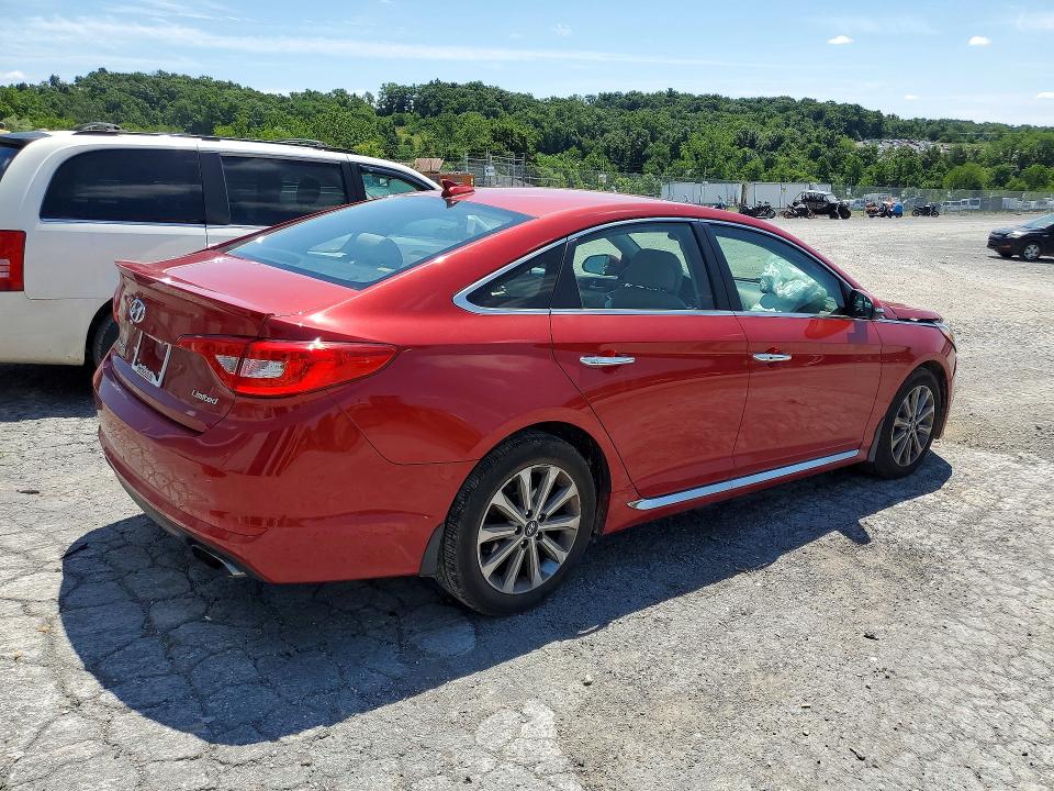Photo 3 from auction – 2017 HYUNDAI SONATA with VIN 5NPE34AF4HH510065