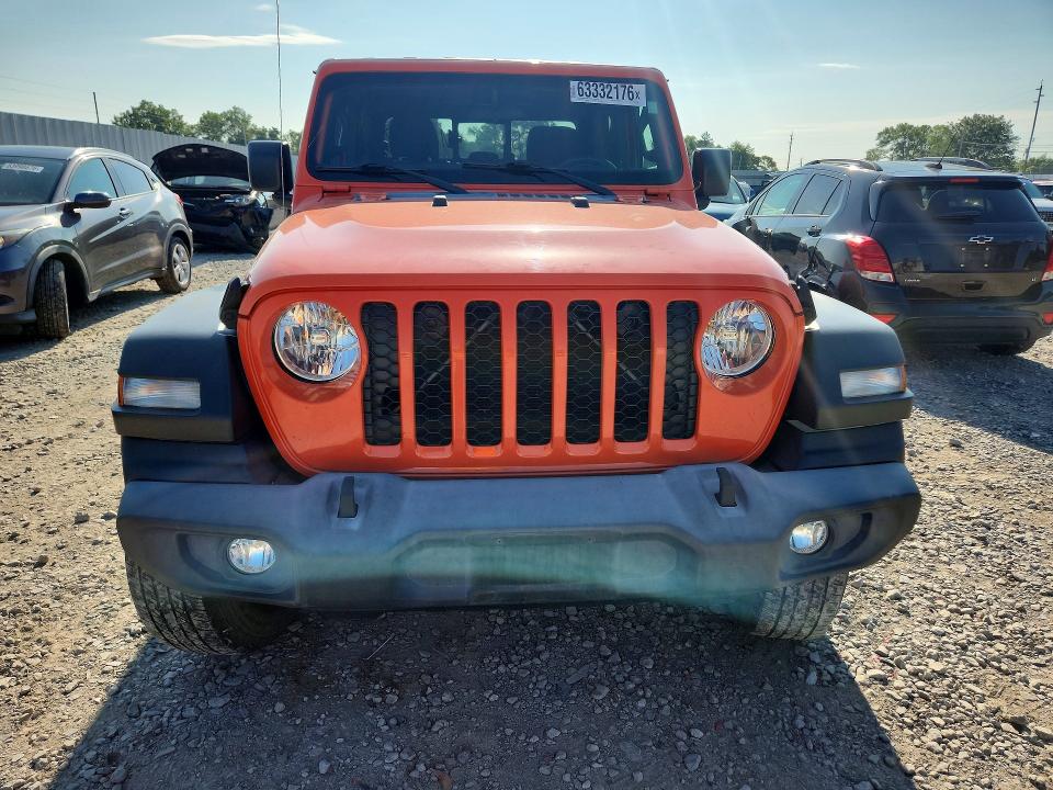 Photo 5 from auction – 2020 JEEP GLADIATOR with VIN 1C6HJTAG7LL149545