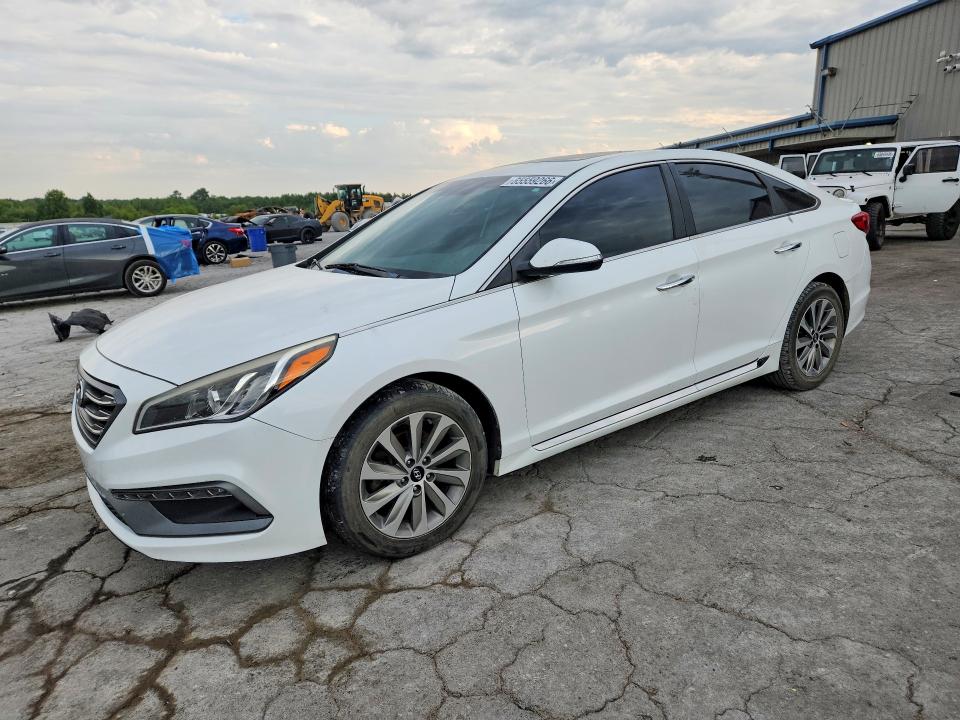 HYUNDAI SONATA 2016 with VIN 5NPE34AF4GH426116 - Photo from auction