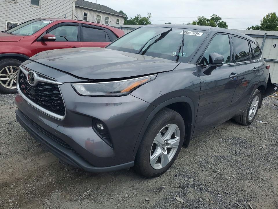 Photo 1 from auction – 2022 TOYOTA HIGHLANDER with VIN 5TDBZRBH8NS254548