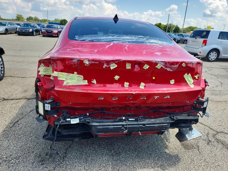 Photo 6 from auction – 2021 HYUNDAI SONATA with VIN 5NPEJ4J28MH117201