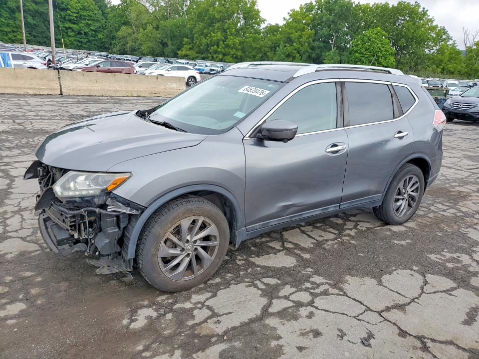 NISSAN ROGUE 2016 with VIN 5N1AT2MV2GC802339 - Photo from auction