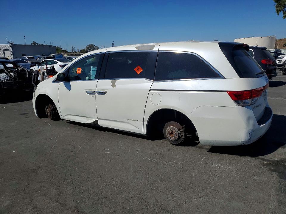 Photo 2 from auction – 2014 HONDA ODYSSEY with VIN 5FNRL5H98EB084592