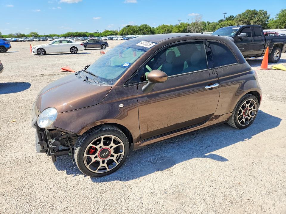 FIAT 500 2015 con VIN 3C3CFFBR8FT504290 - Foto de la subasta