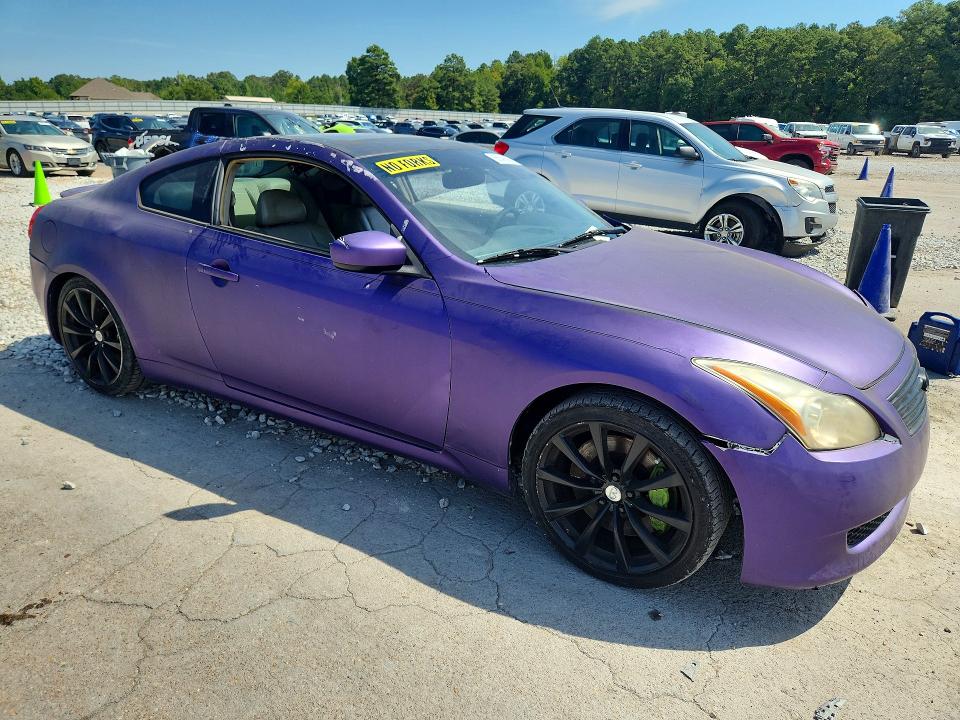 Photo 4 from auction – 2008 INFINITI G37 with VIN JNKCV64E68M101800