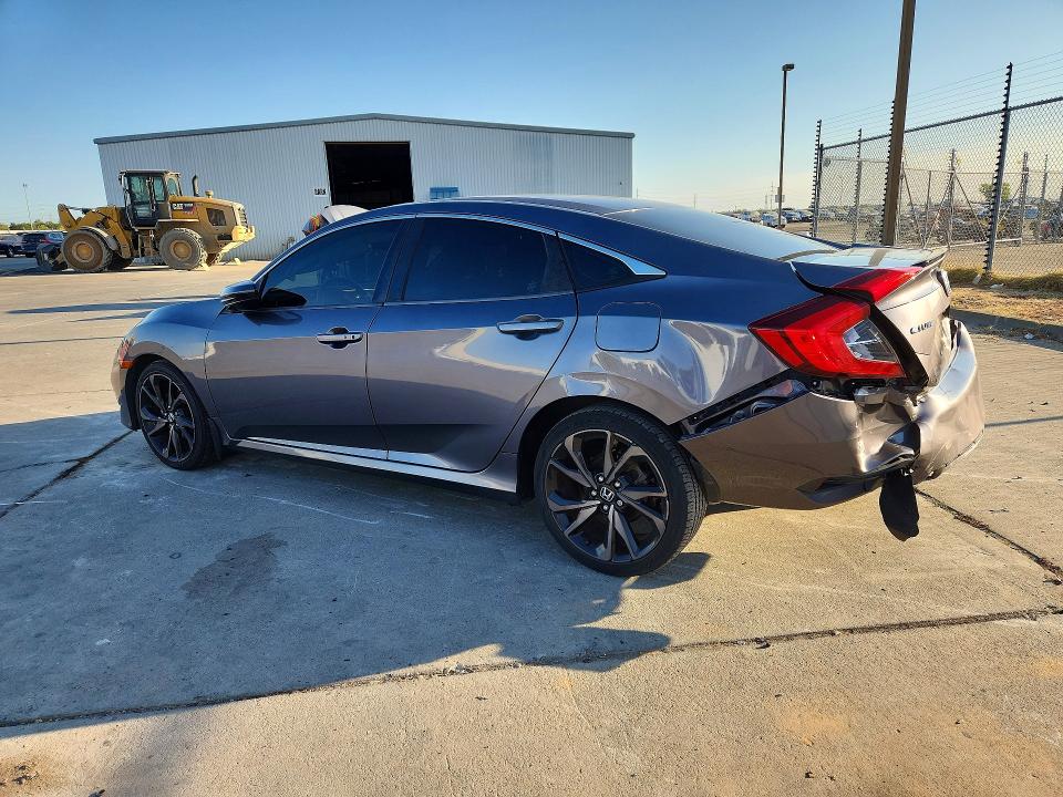 Photo 2 from auction – 2020 HONDA CIVIC with VIN 19XFC2F84LE208064