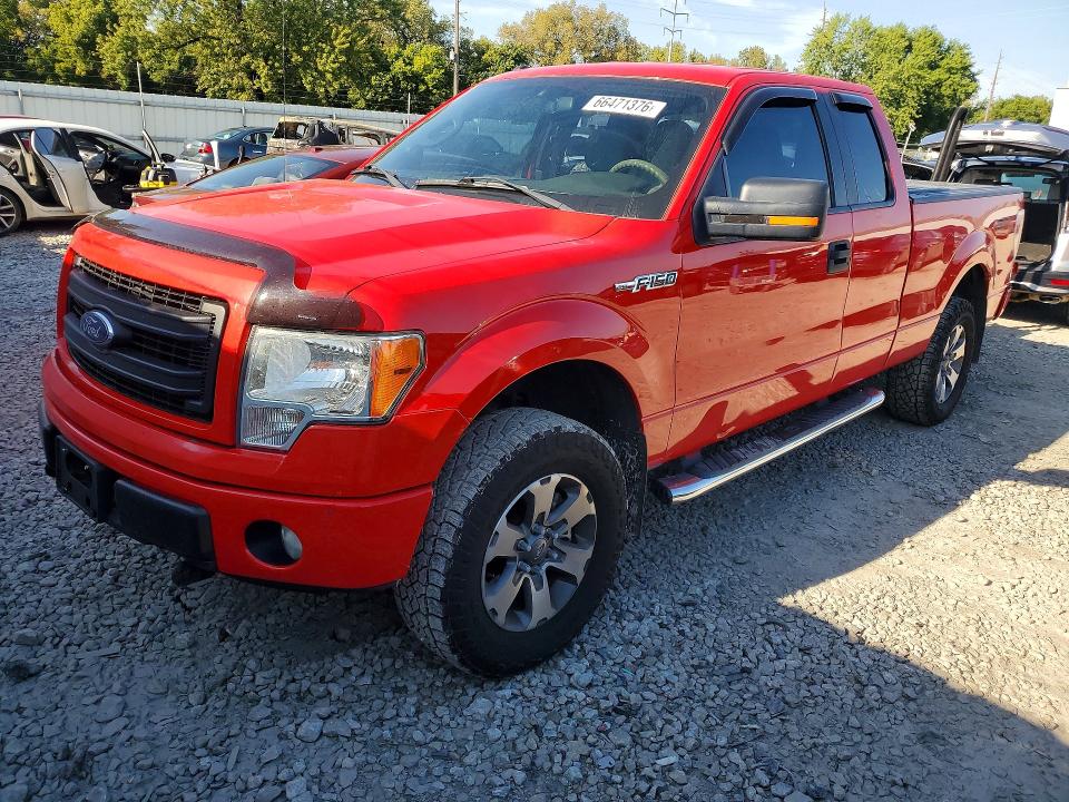 FORD F150 2013 with VIN 1FTEX1EM9DFB00829 - Photo from auction