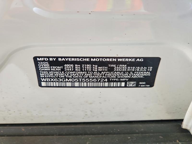 Photo 14 from auction – 2026 BMW X2 with VIN WBX63GM05T5556724