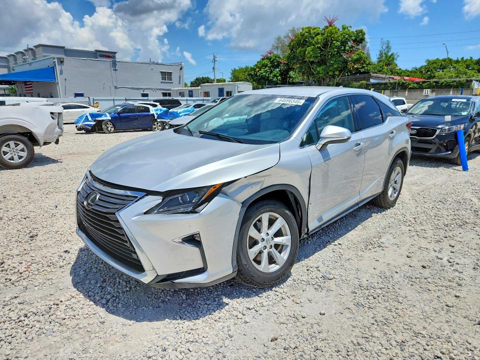 LEXUS RX 350 2017 with VIN 2T2ZZMCA1HC087574 - Photo from auction
