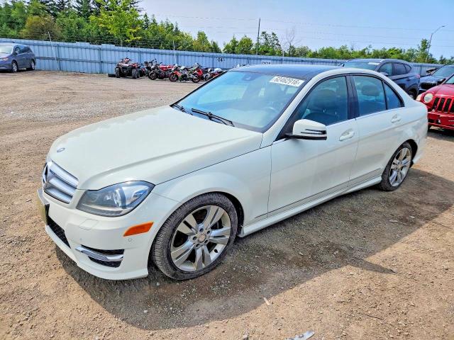 MERCEDES-BENZ C 2012 with VIN WDDGF8BB9CA648094 - Photo from auction
