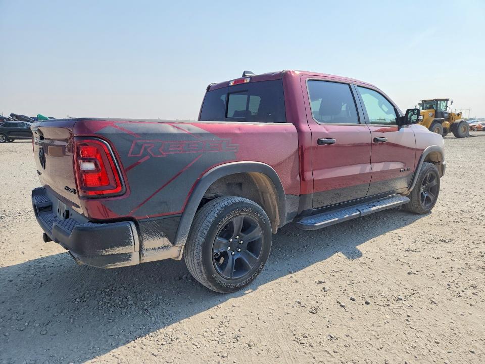 Photo 3 from auction – 2025 RAM 1500 with VIN 1C6SRFLP3SN659665