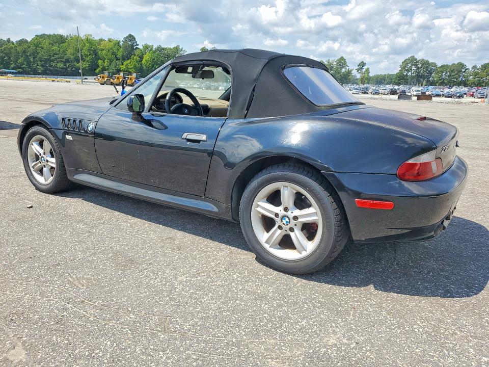 Photo 2 from auction – 2000 BMW Z3 with VIN 4USCH9340YLF87722