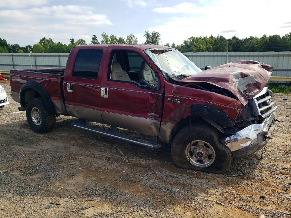 Photo 4 from auction – 2004 FORD F350 with VIN 1FTSW31P54EA85771