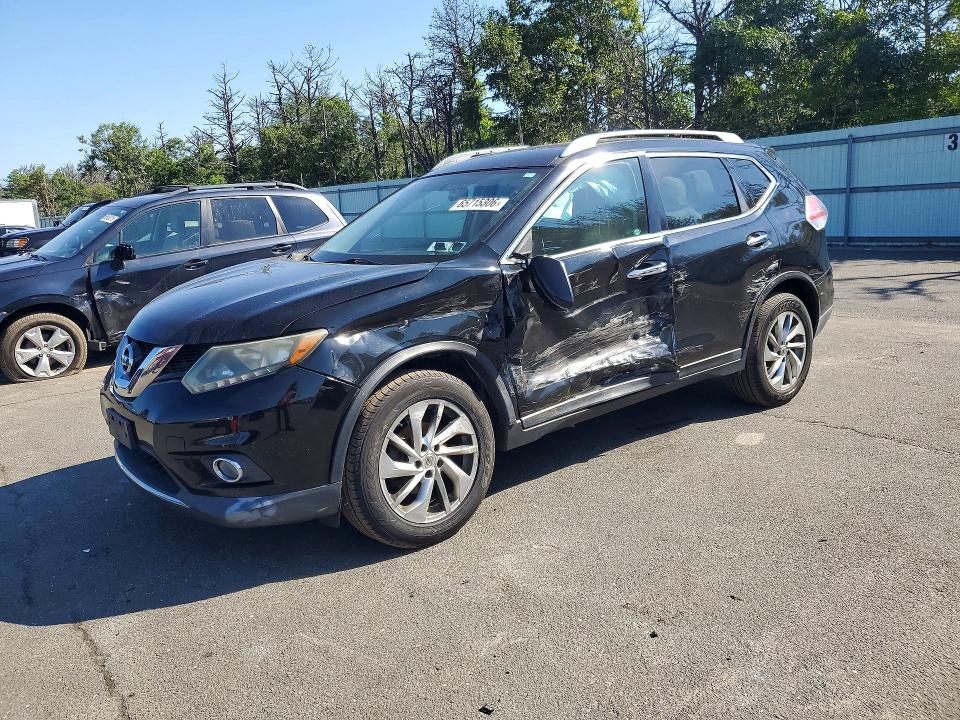 NISSAN ROGUE 2014 with VIN 5N1AT2MV1EC753776 - Photo from auction