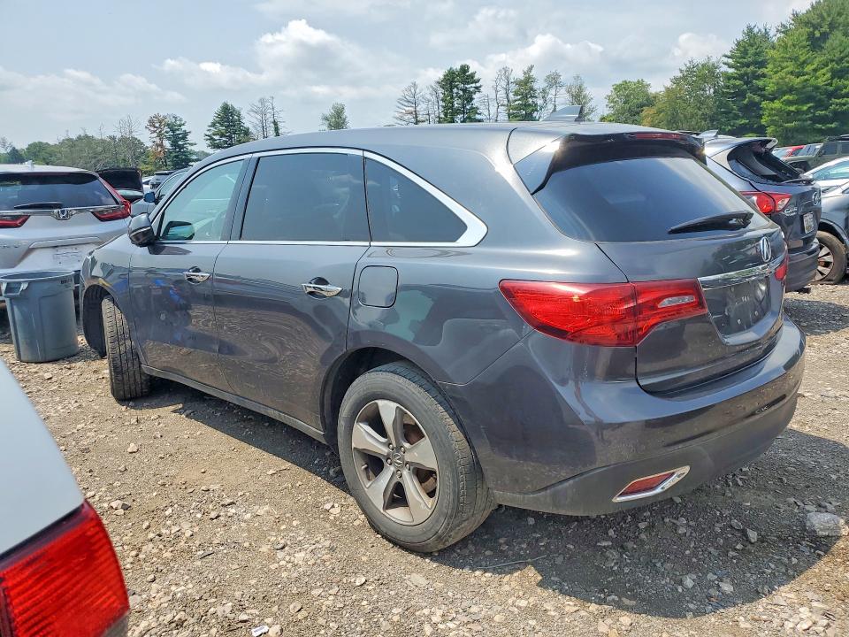Photo 2 from auction – 2014 ACURA MDX with VIN 5FRYD4H21EB029485