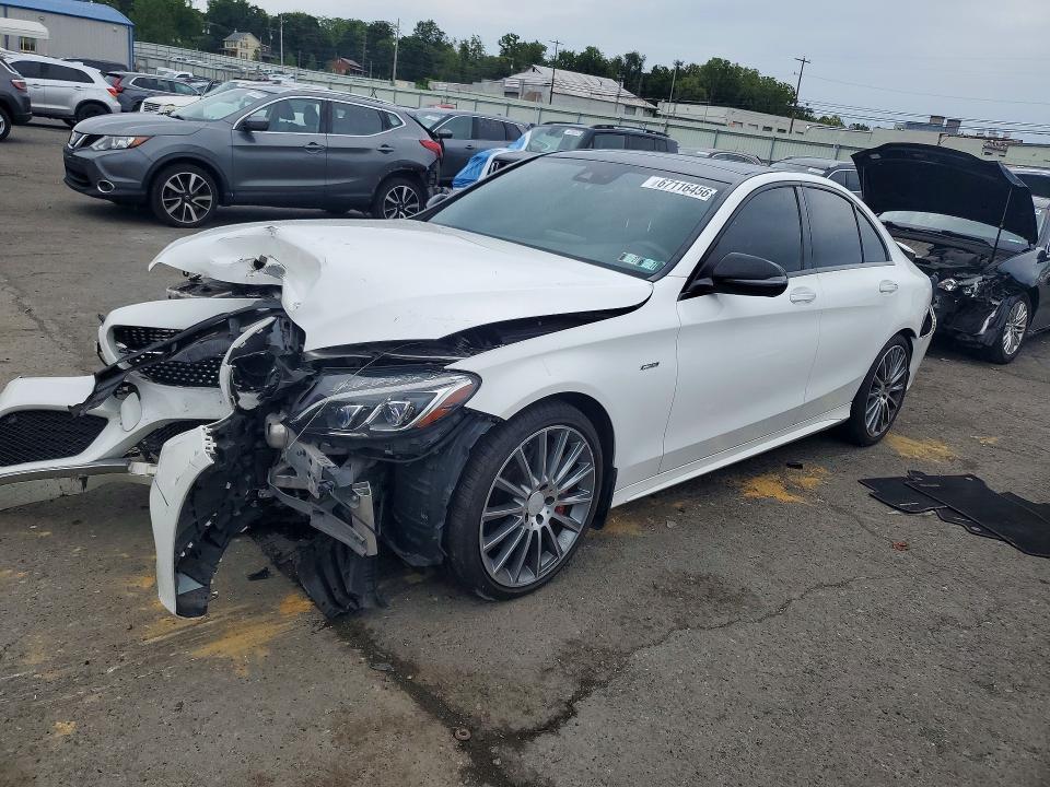 MERCEDES-BENZ C 2016 с VIN 55SWF6EB3GU113019 - Снимка от търг