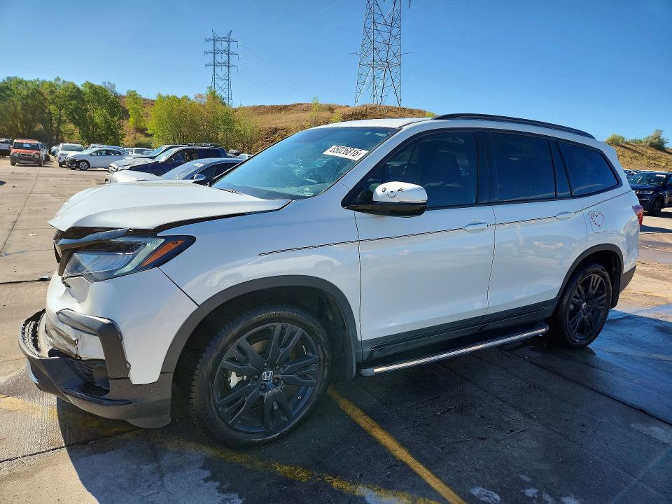 HONDA PILOT 2021 with VIN 5FNYF6H79MB041949 - Photo from auction