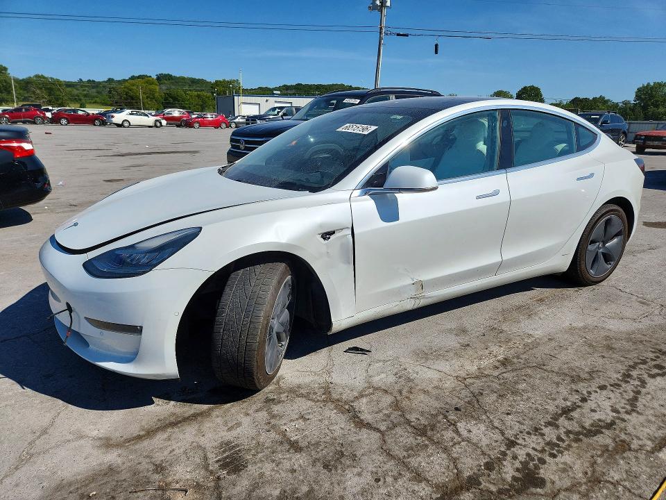 TESLA MODEL 3 2019 with VIN 5YJ3E1EA0KF417709 - Photo from auction