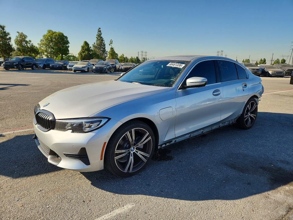 Photo 1 from auction – 2021 BMW 330E with VIN WBA5P7C05MFL13048