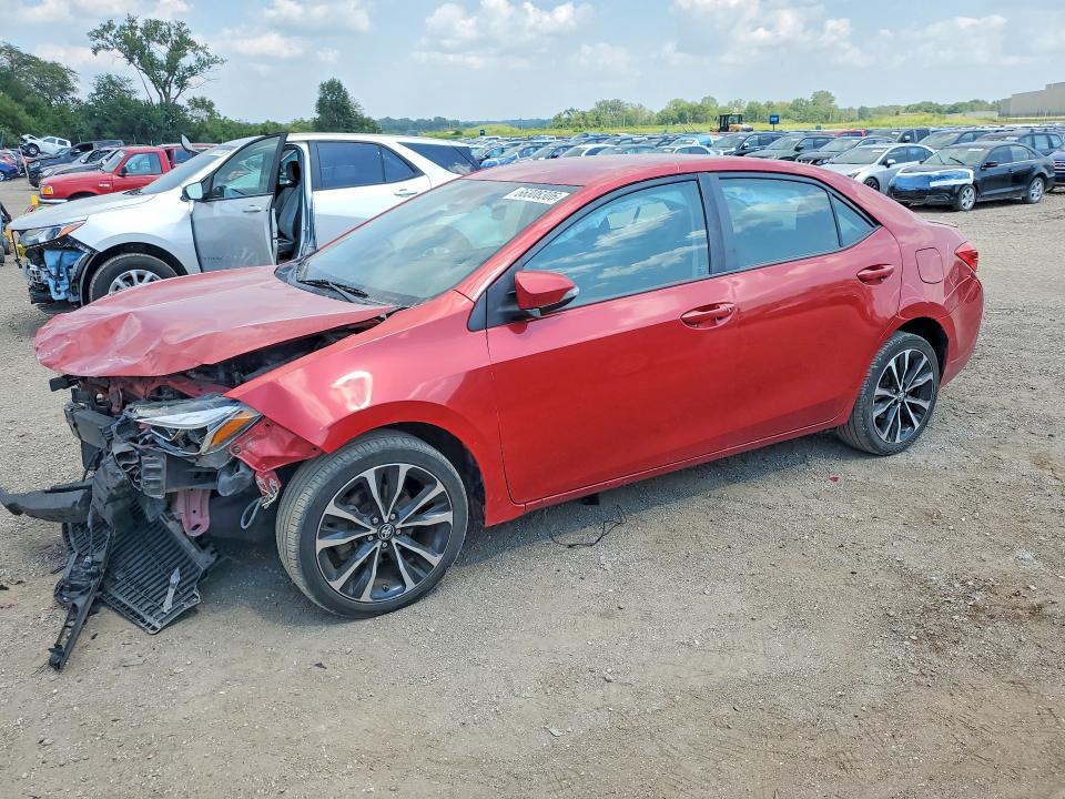 TOYOTA COROLLA 2017 with VIN 5YFBURHE2HP582900 - Photo from auction