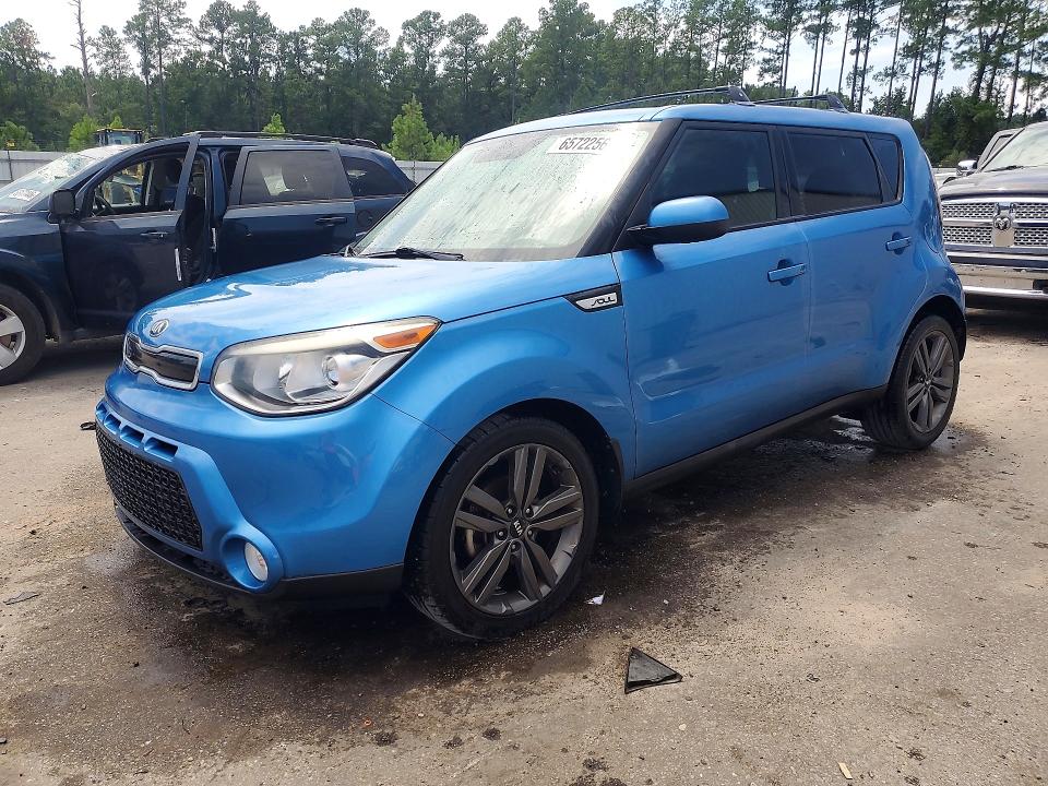 KIA SOUL 2015 with VIN KNDJP3A54F7219085 - Photo from auction